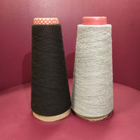 100% polyester spun yarn melange t1-t1.5-t2-t3-t4-t5-t6-black