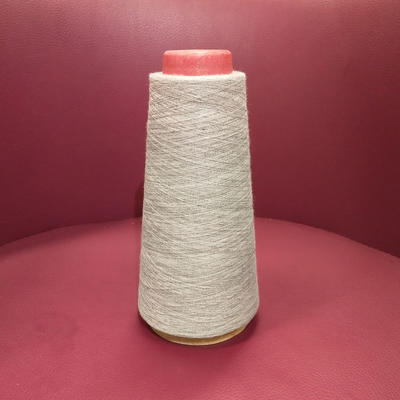 100% polyester ring spun yarn virgin melange T2(12% black)